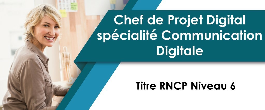 Formation Chef de Projet digital - Spécialité Communication digitale